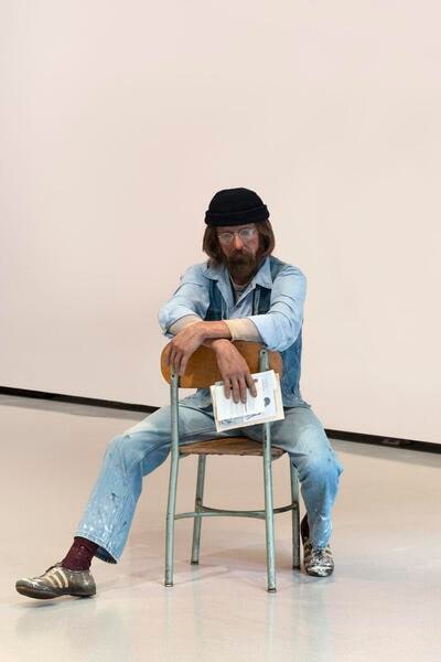 Seated Artist
