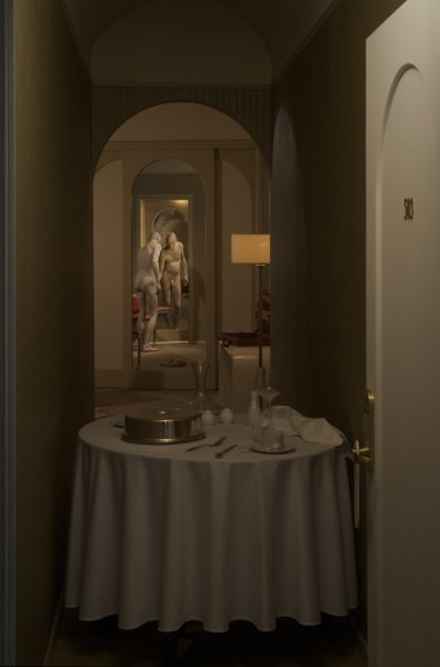 Last night you brought a man up to your room after having a late drink at the hotel bar. Knowing that you are HIV positive you had sex which caused him to bleed. After a day of meetings you now return to your room.