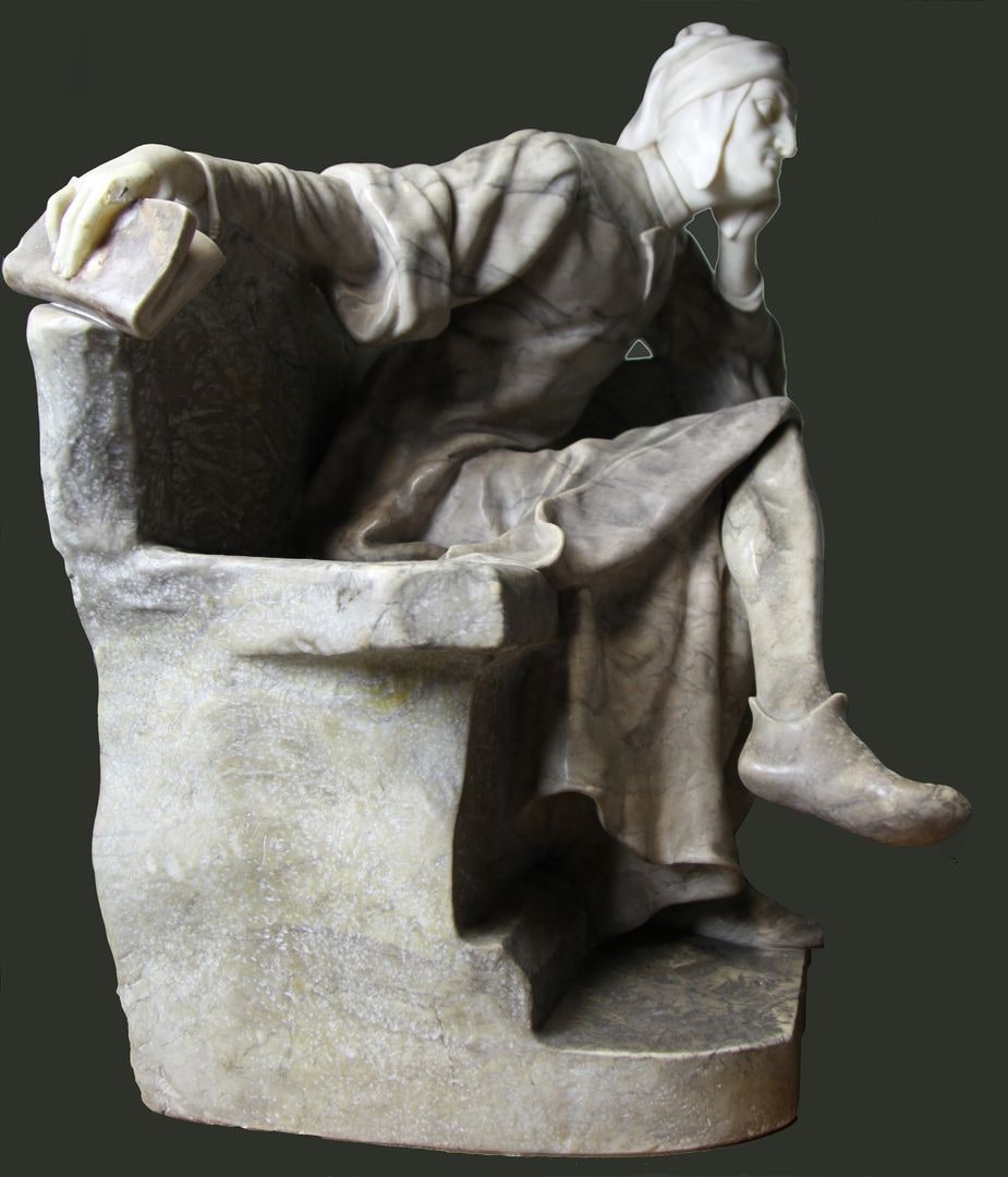 Dante Seated in a Chair