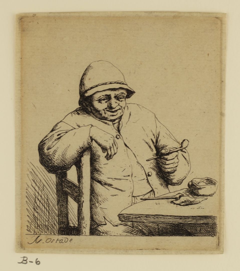 Peasant with Pipe