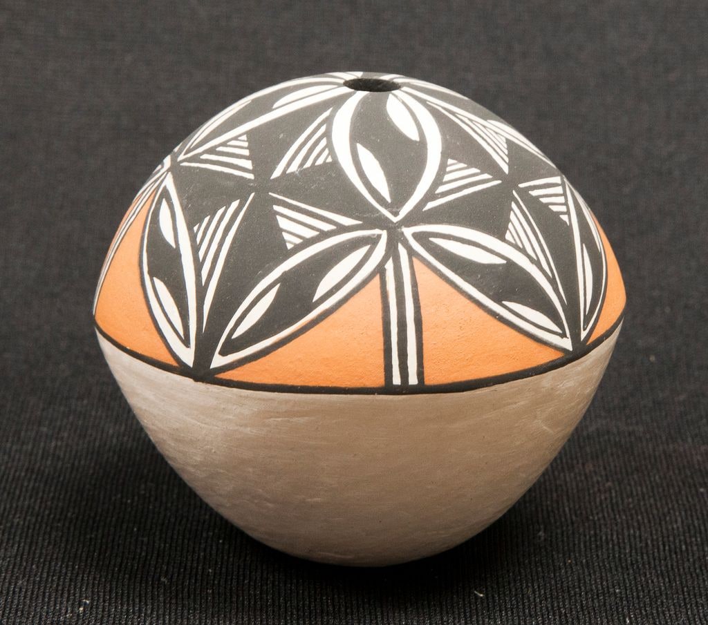 Polychrome Ceramic Jar