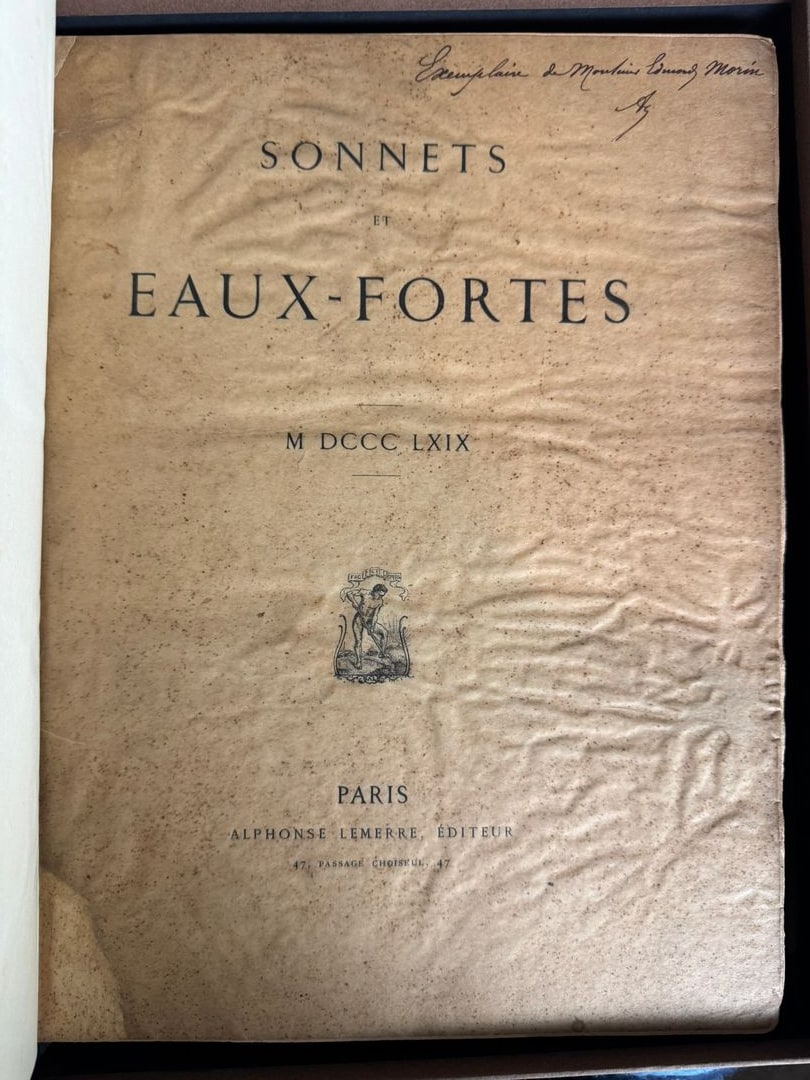 Sonnets et Eaux-fortes