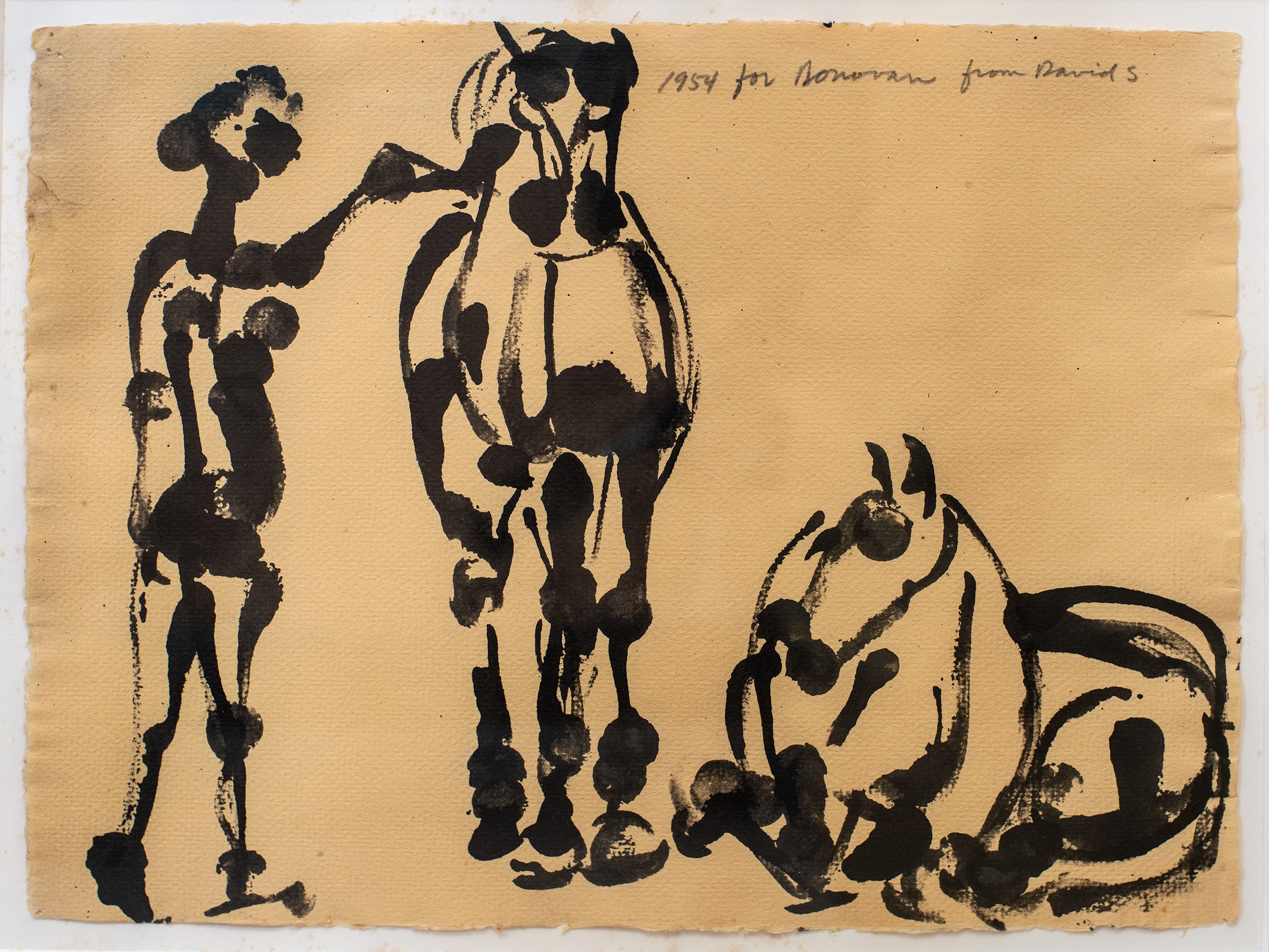 Horses and Figure (Don Quixote)