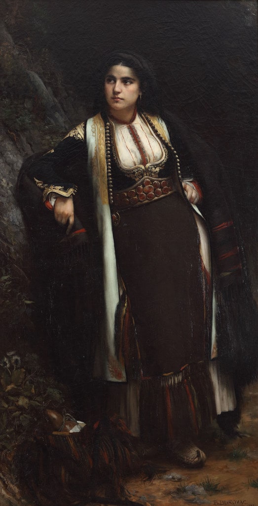 Montenegrin Woman at a Rendezvous