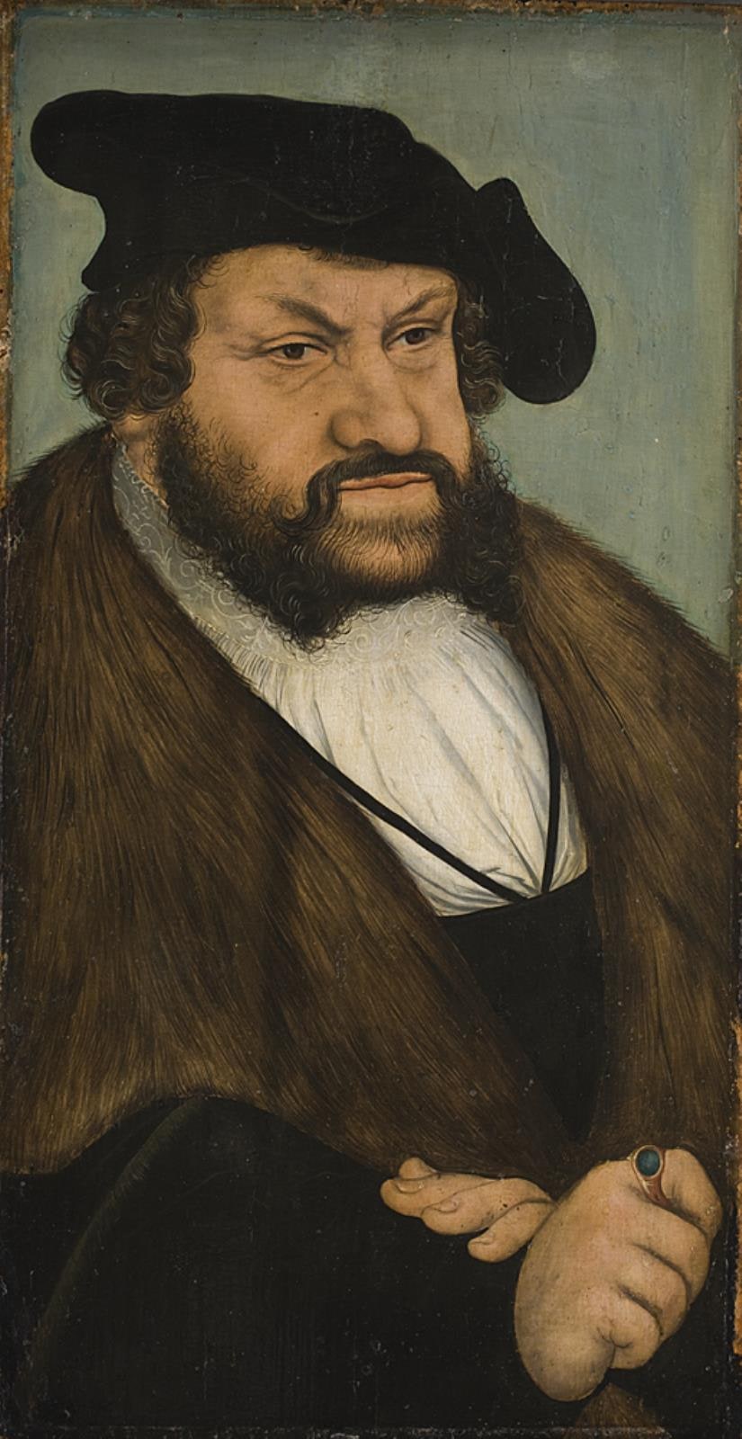 Portræt af kurfyrst Johan den Bestandige af Sachsen (1468-1532)