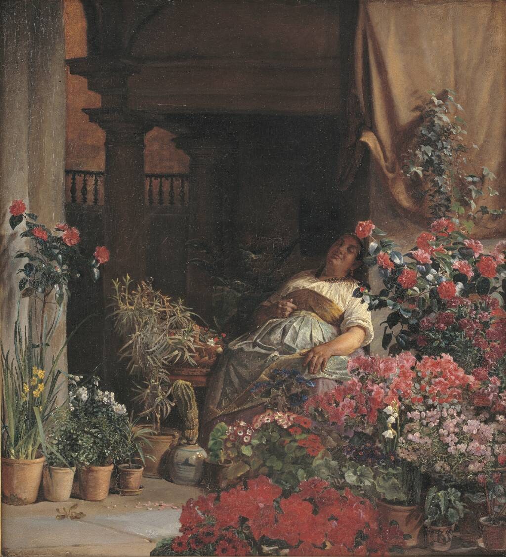 En blomstersælgerske fra Firenze