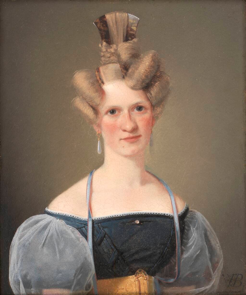 Marie Raffenberg, kunstnerens forlovede