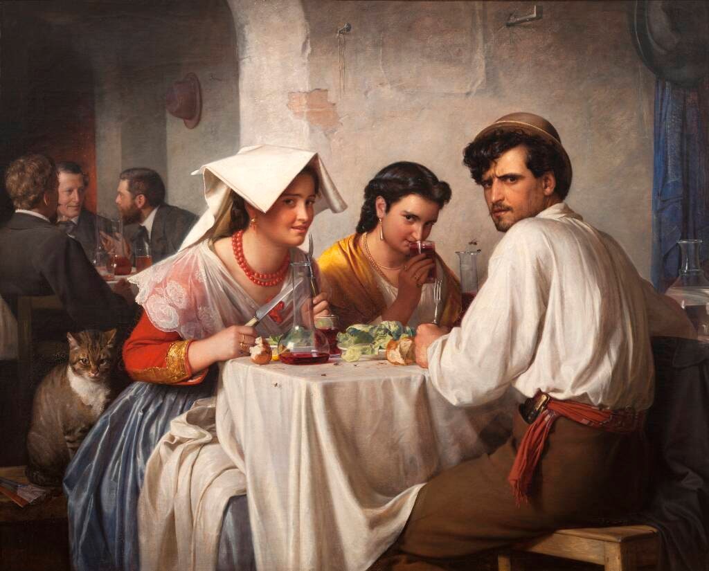 Fra et romersk osteria