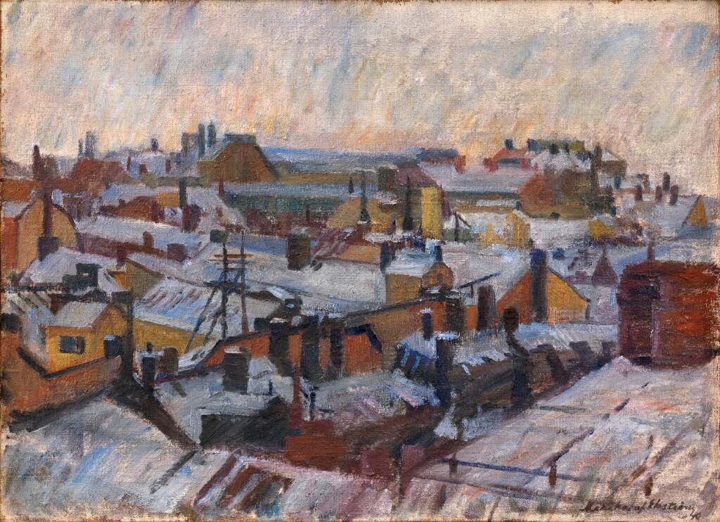 Vintermotiv fra Stockholm