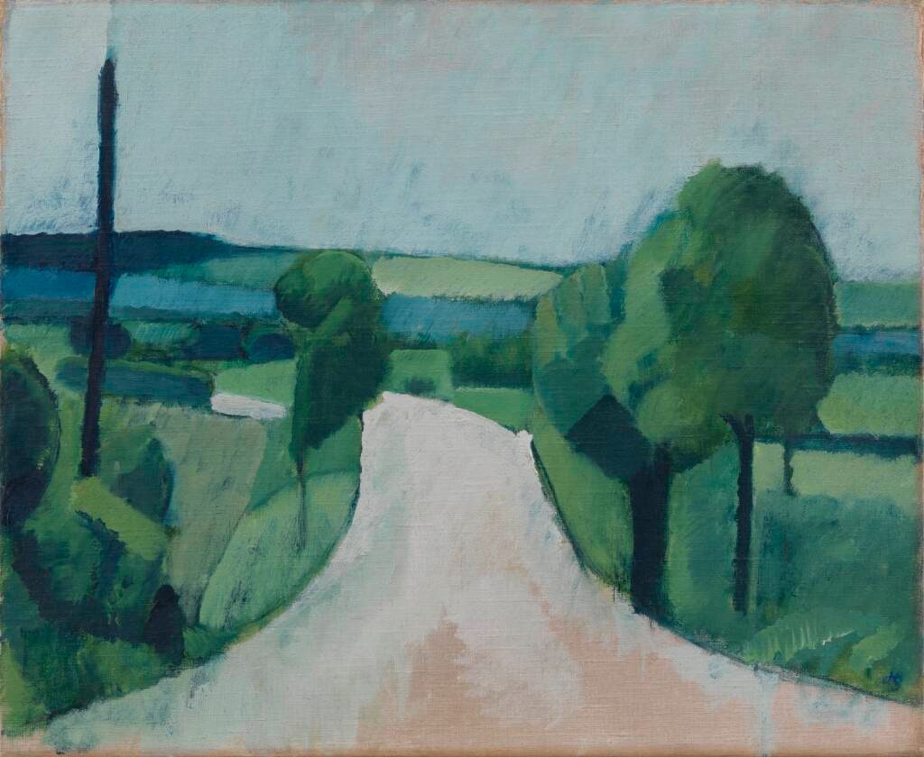 Landevej ved Fåborg