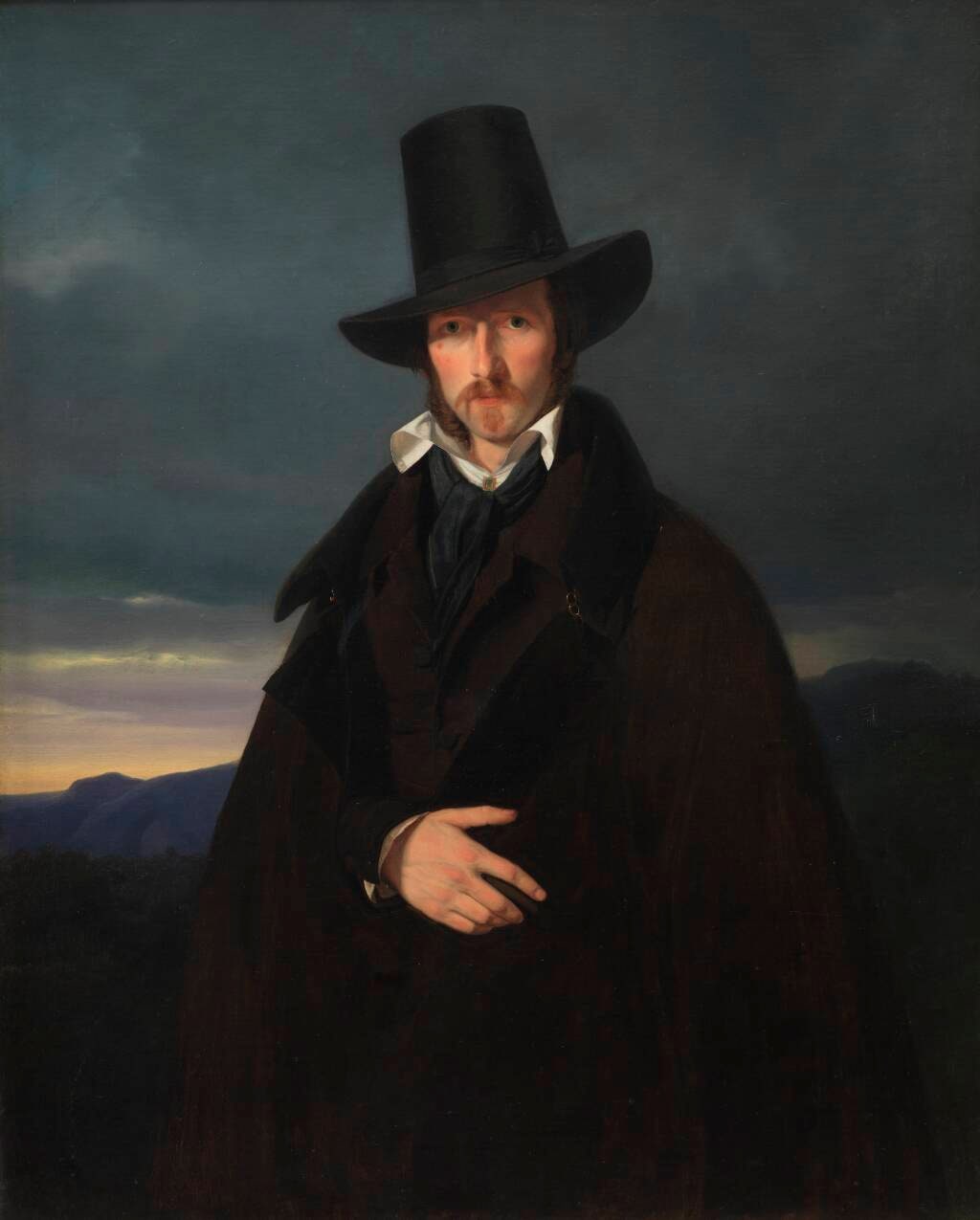 Portrait af Historiemaleren Kaulbach