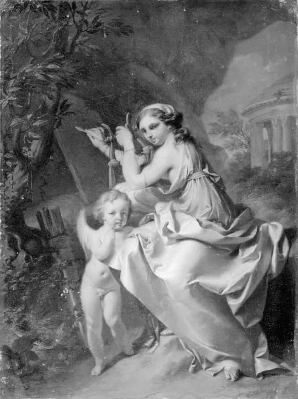 Sappho og Cupido