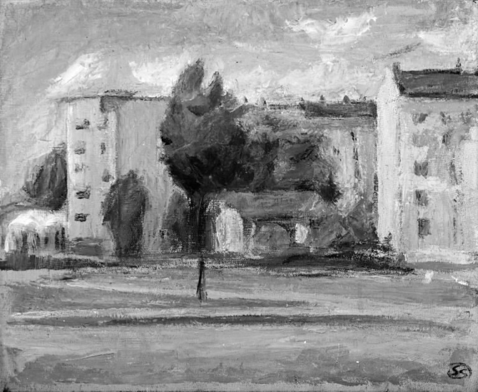 Motiv fra forstad