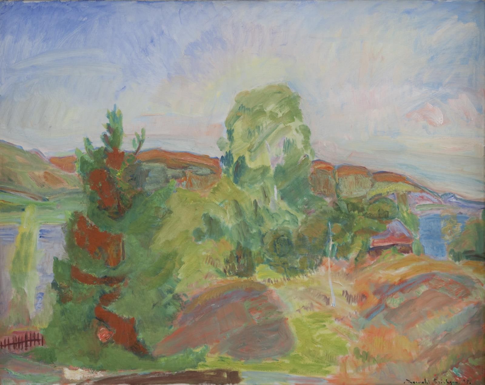 Højsommer. Landskab