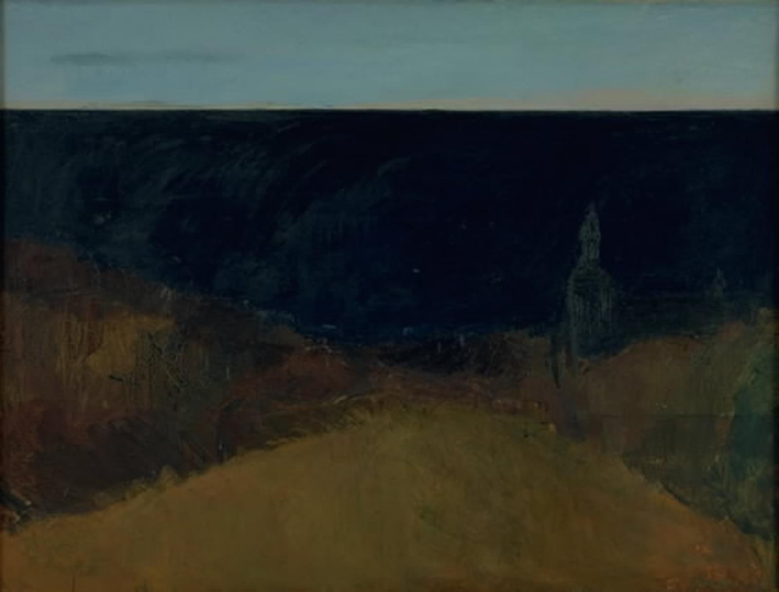 Havet. Grå vinterdag