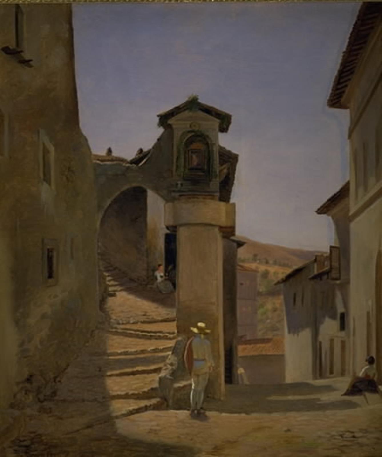 Gadeparti i Subiaco. Studie