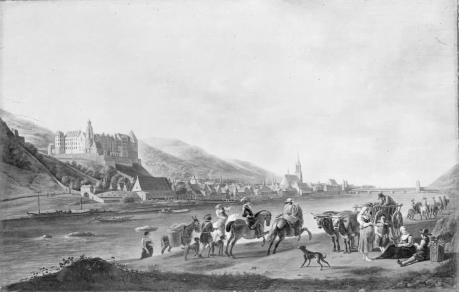 Prospekt af Heidelberg