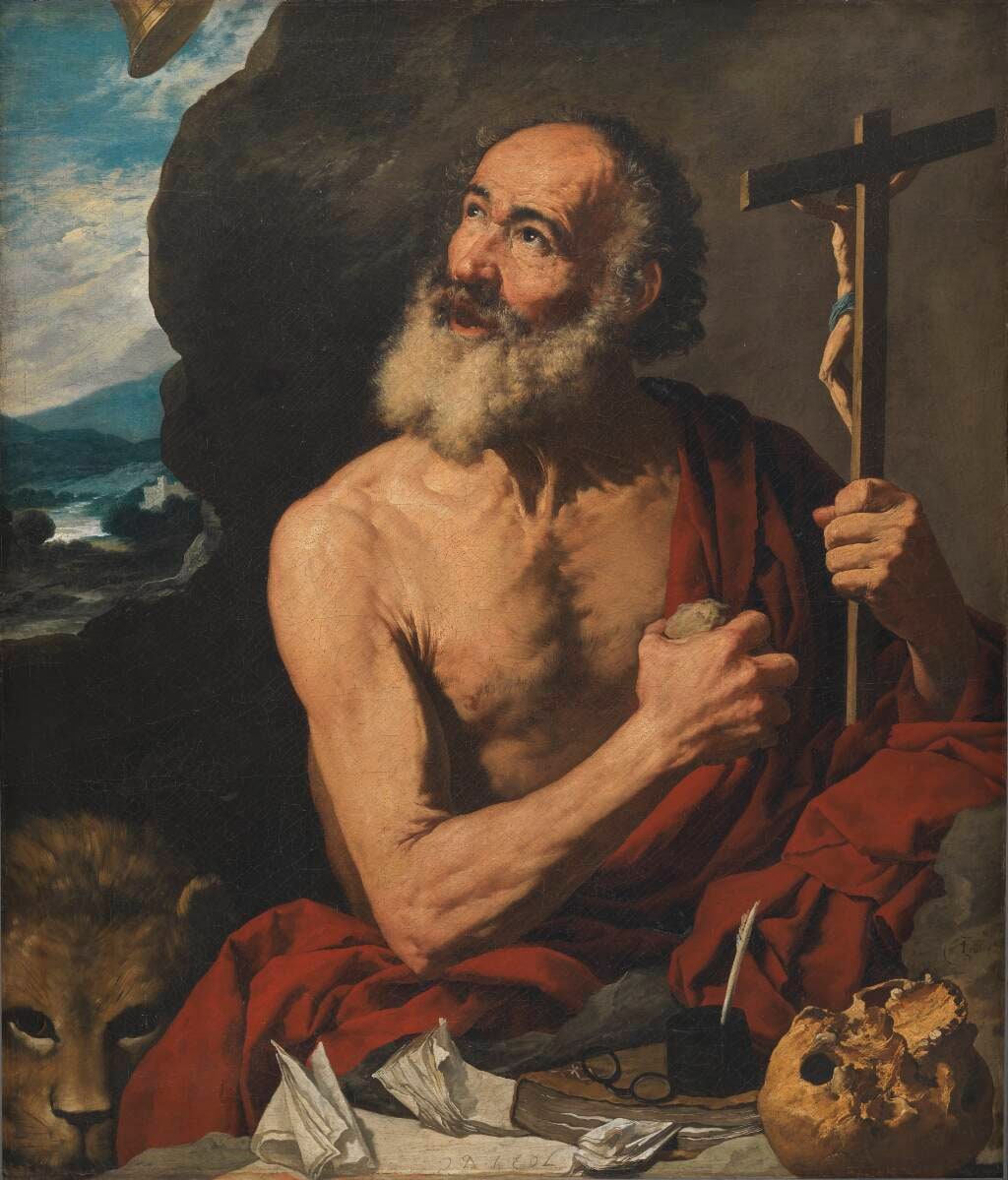 Den Hellige Hieronymus gør bod
