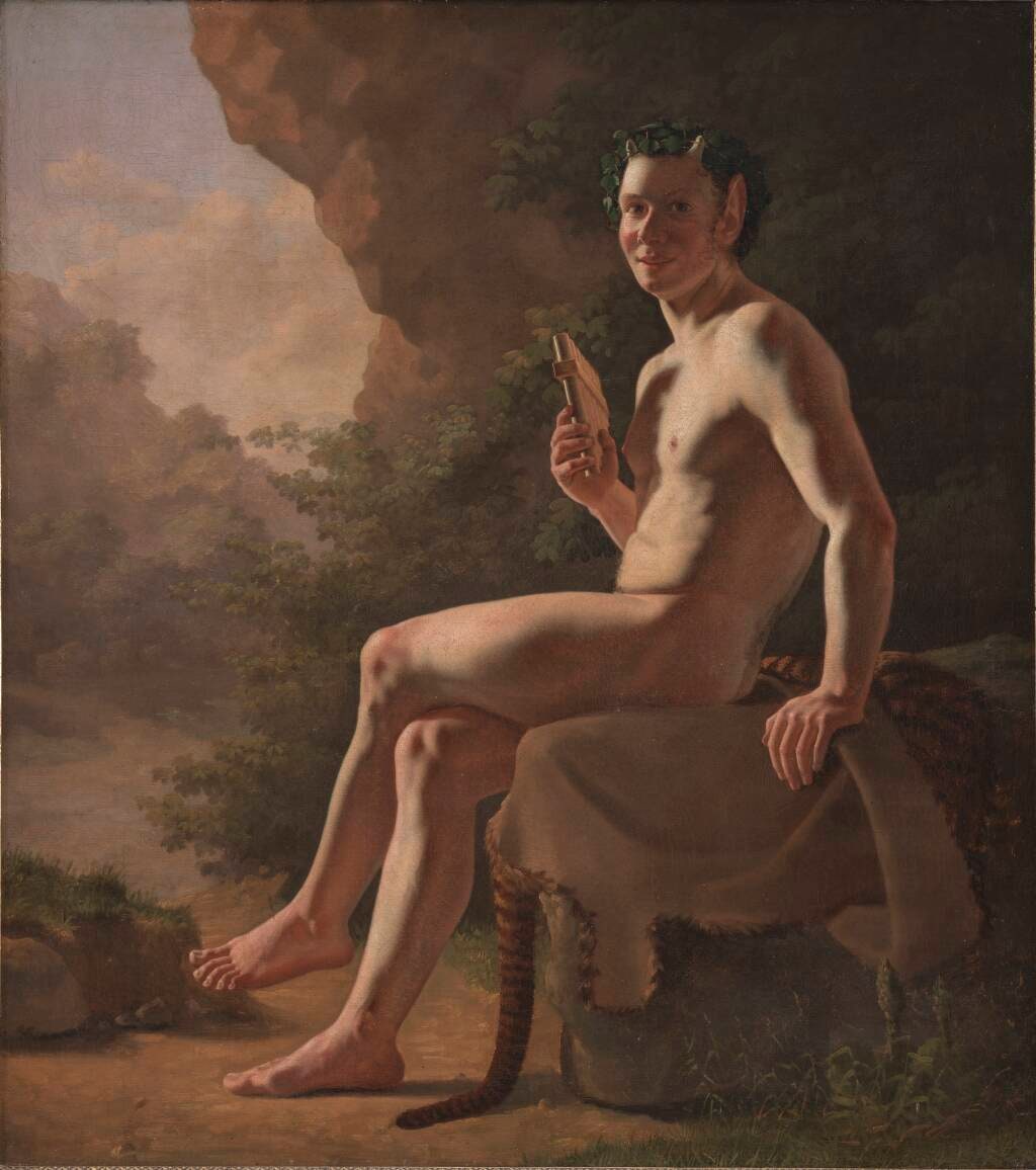 Young Pan in a Grotto, Model.