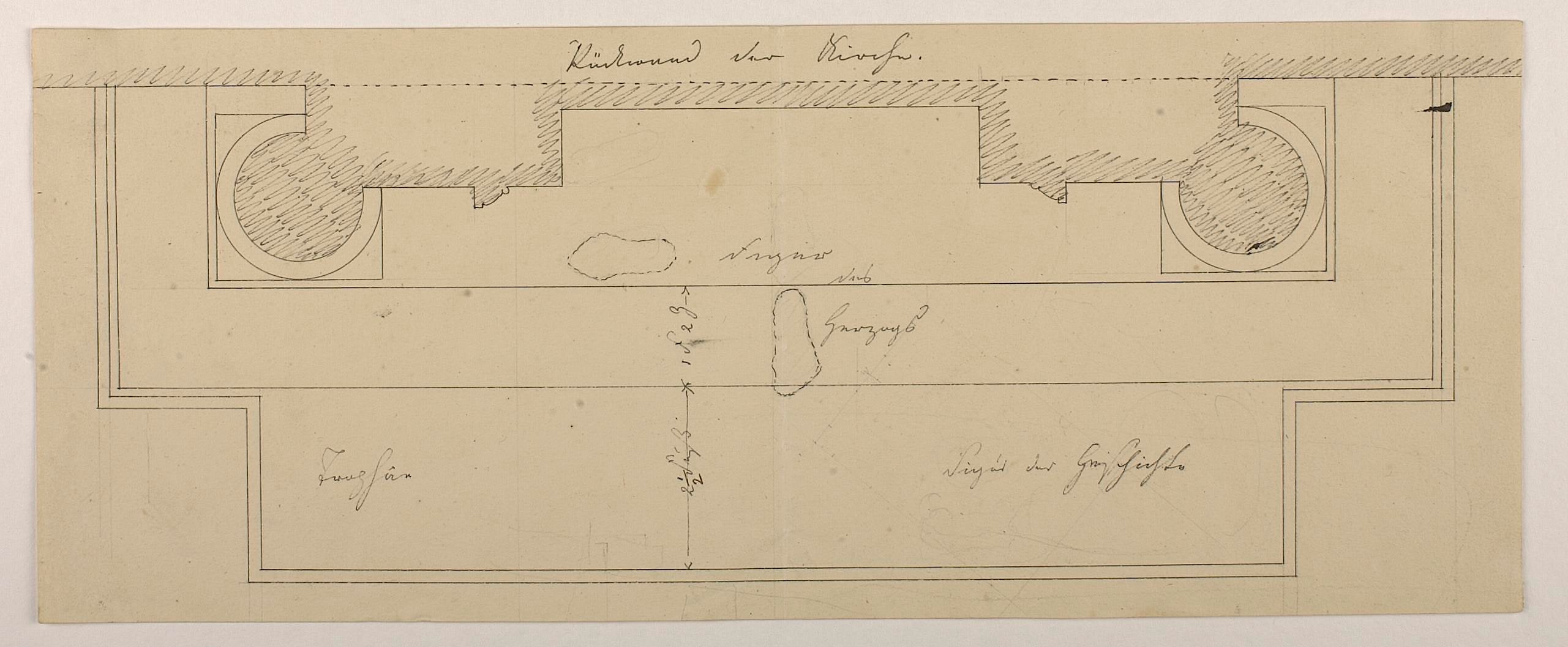 Monument to Eugène de Beauharnais, Duke of Leuchtenberg, Proposal for the Ground Plan