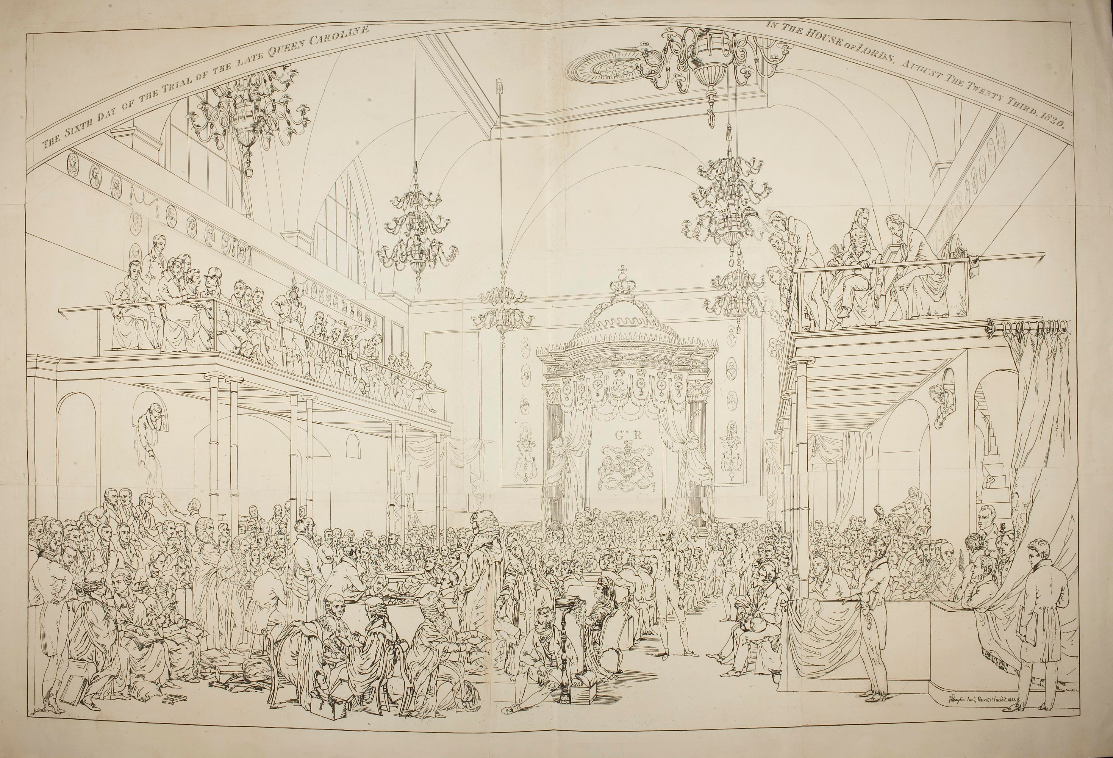The Sixth Day of the Trial of the Late Queen Caroline 1820