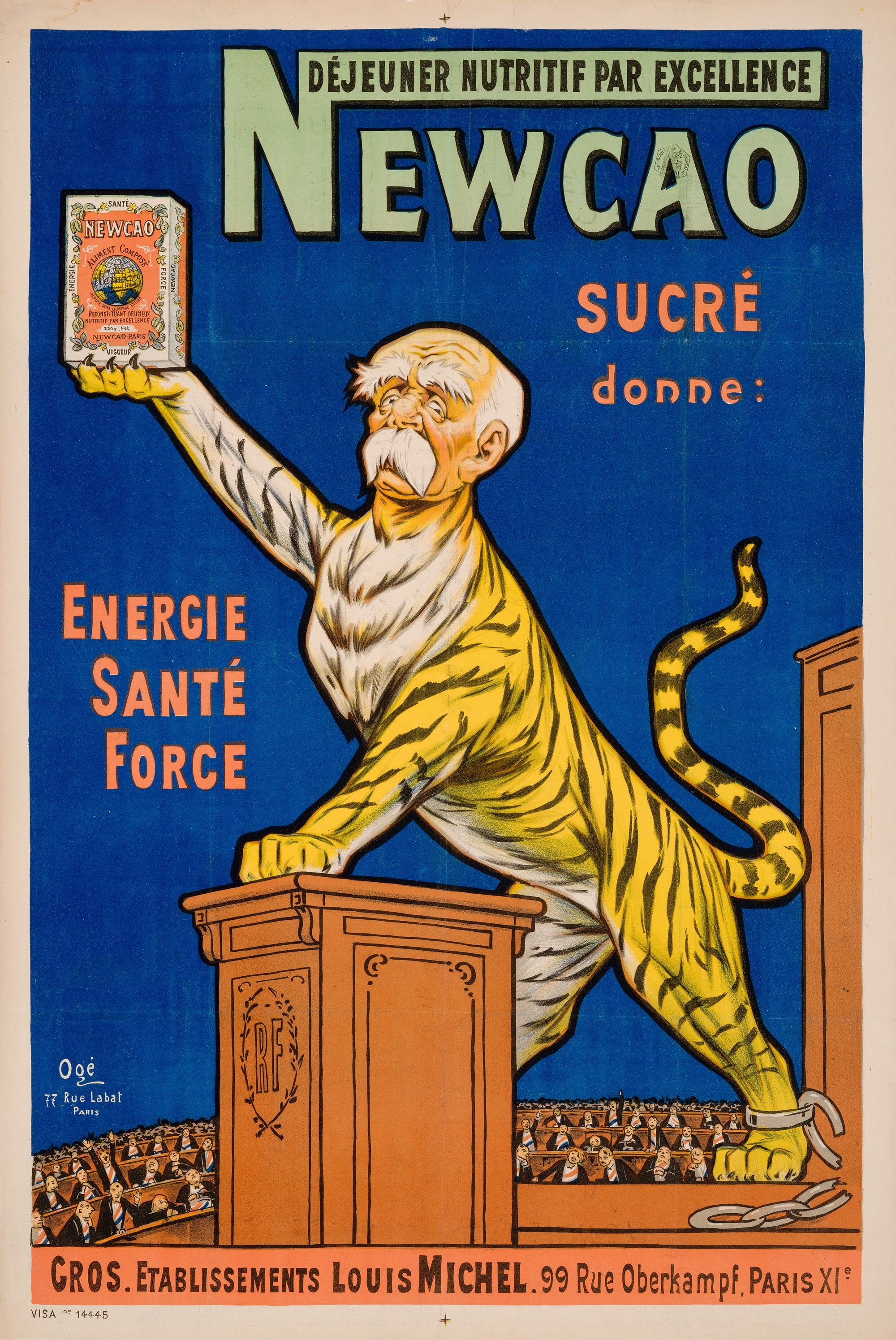Déjeuner nutrif par excellence Newcao (juliste)