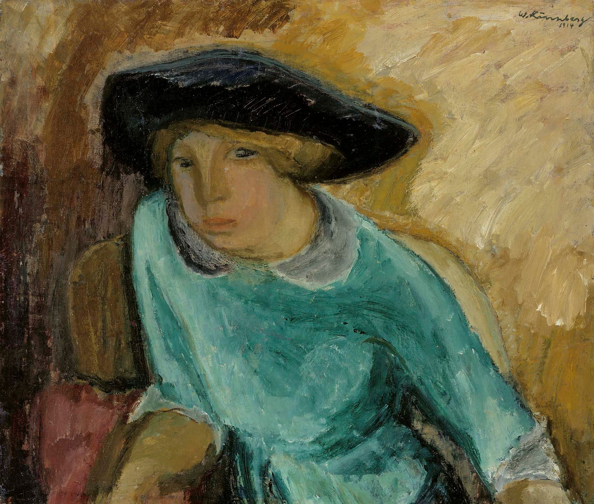 Girl in Green