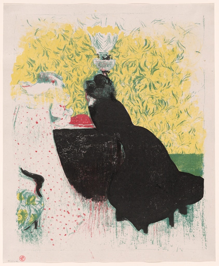 The Two Sisters-in-Law, plate twelve from Landscapes and Interiors