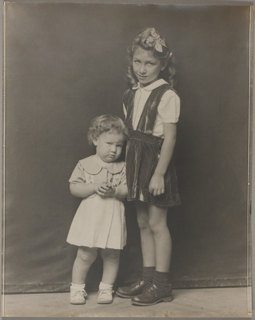 Two Girls Standing