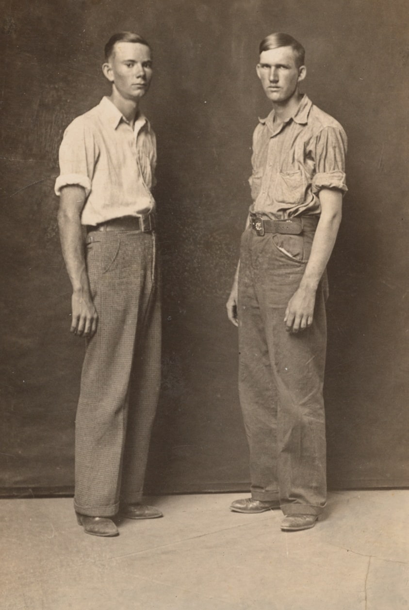Two Facing Men