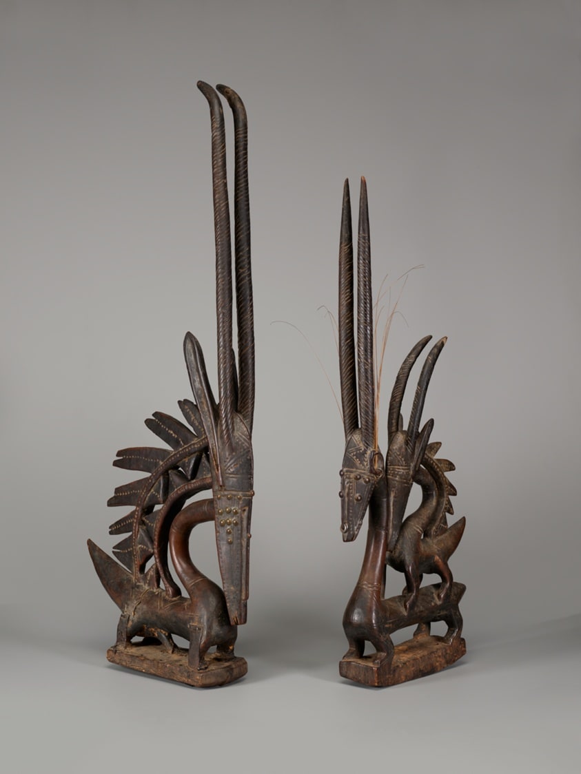 Pair of Headdresses (Tyi Wara Kunw)