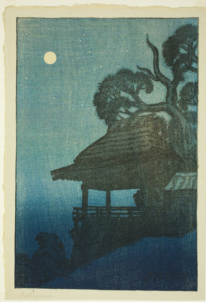 Ishiyama Temple (Ishiyamadera), from the series "Eight Views of Omi (Omi hakkei)"
