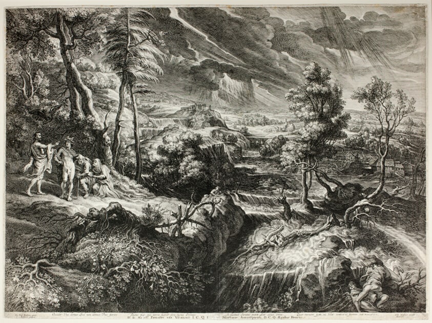 Landscape with Philemon and Baucis, from Large Landscapes