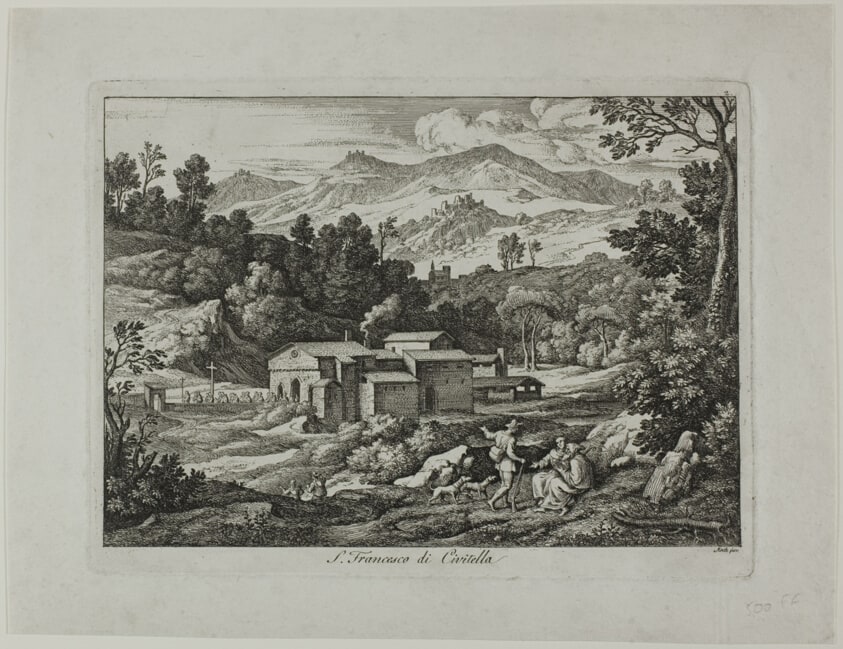 Monastery of San Francesco di Civitella in the Sabine Mountains