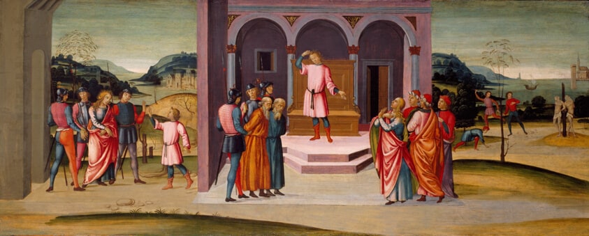 Daniel Saving Susanna, the Judgment of Daniel, and the Execution of the Elders