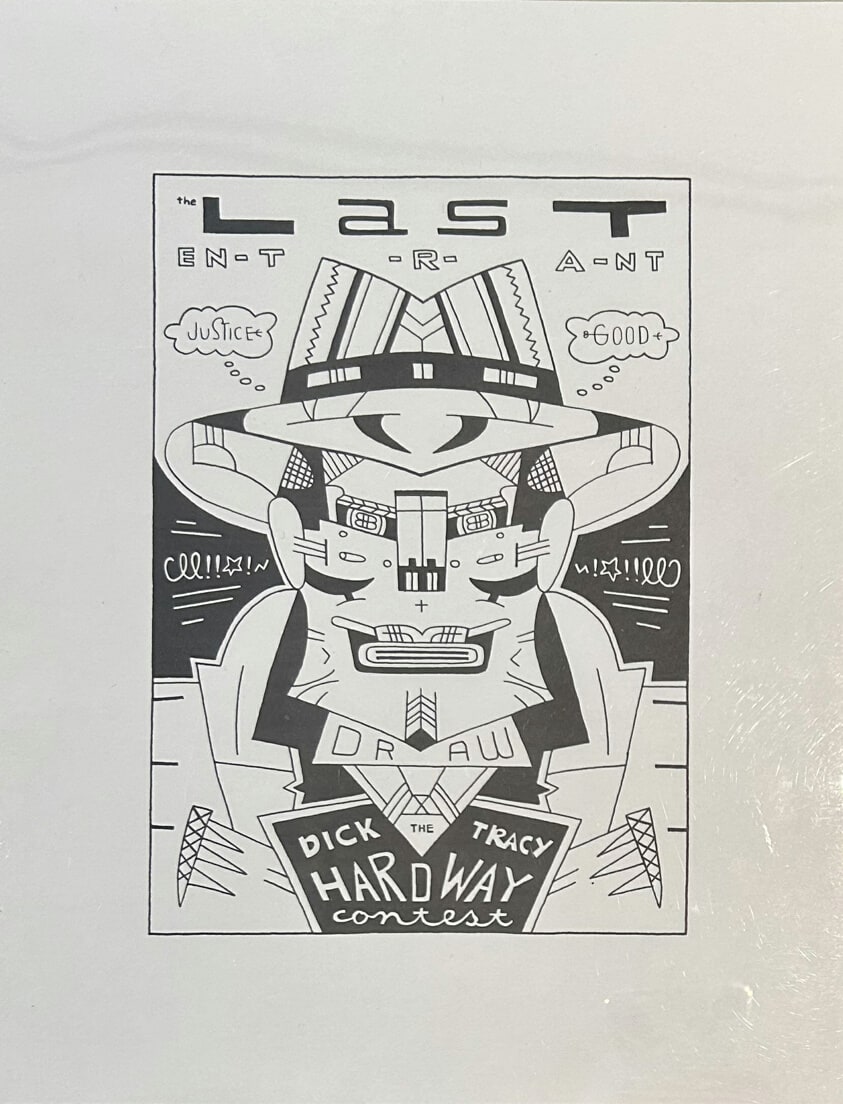 Draw Dick Tracy The Hard Way