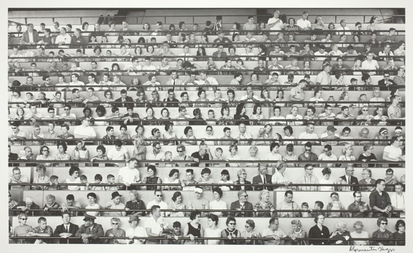 Lines and Crowds, New York, New York