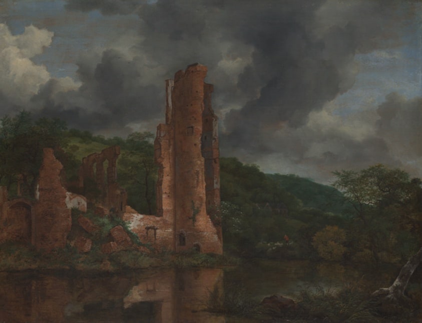 Landscape with the Ruins of the Castle of Egmond