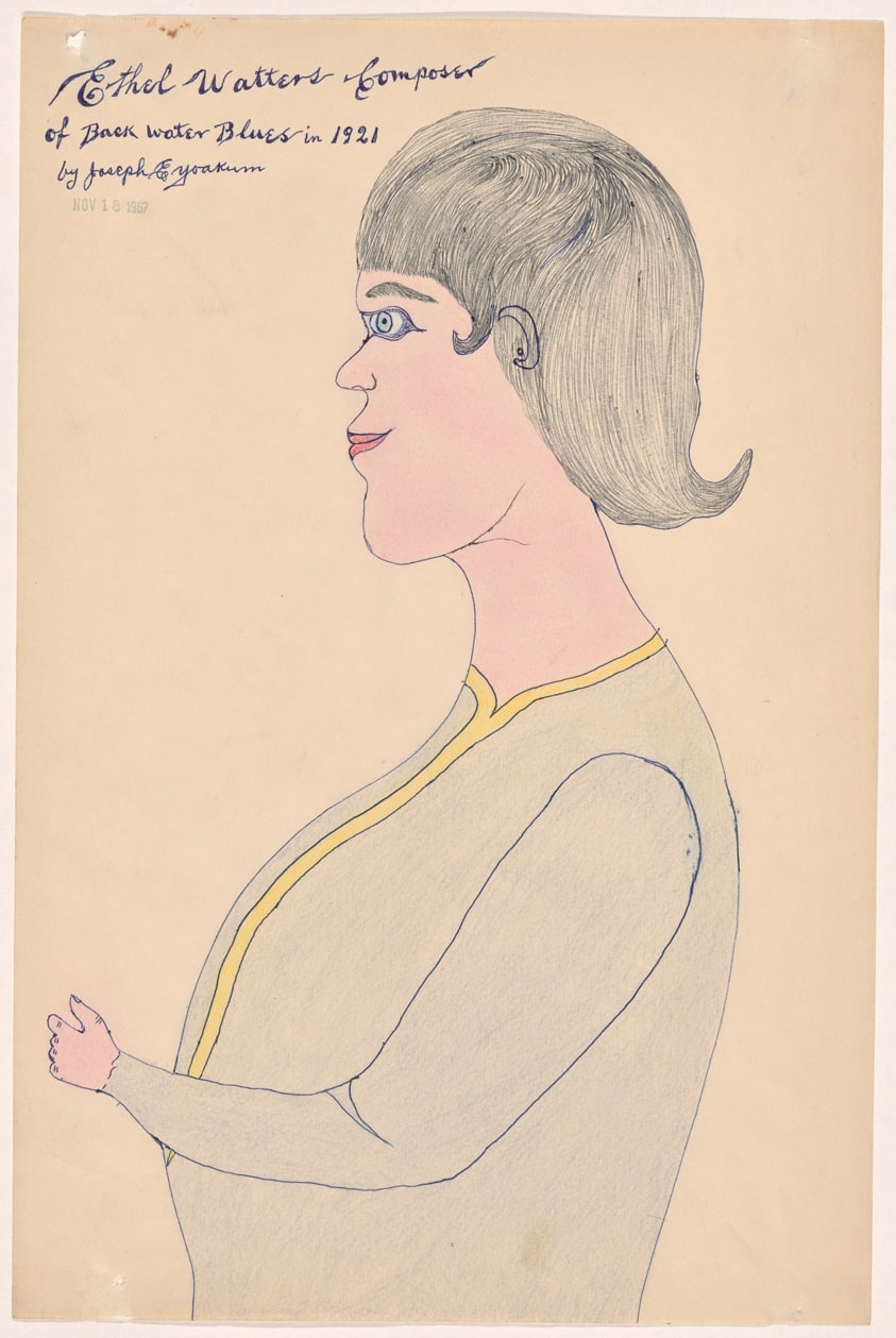 Ethel Watters Composer/ of Back Water Blues in 1921
