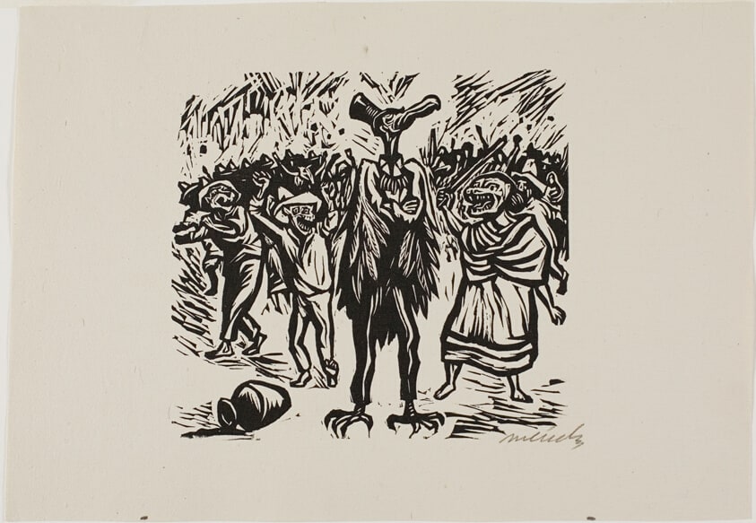 The Conceited Buzzard, plate 19 from Méndez: 25 Prints