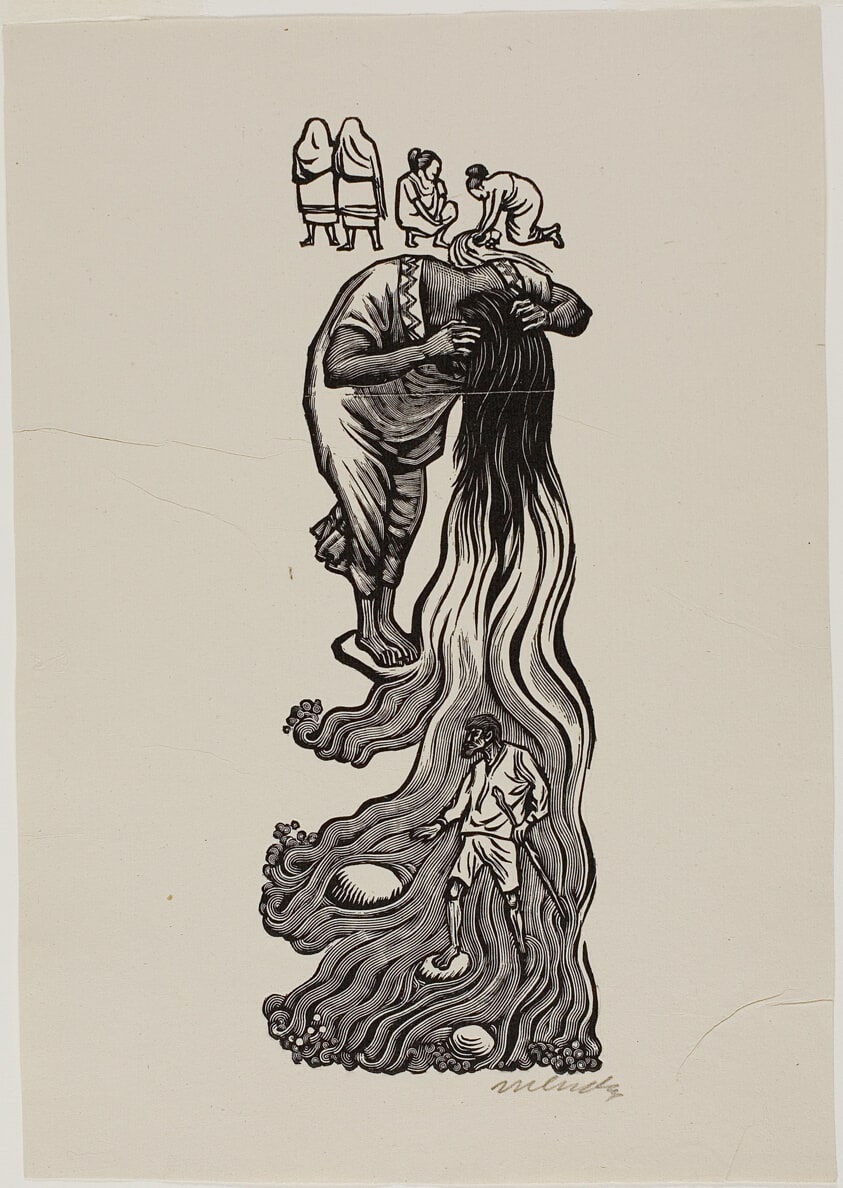 Remembrance of Youthful Scenes, II, plate 16 from Méndez: 25 Prints