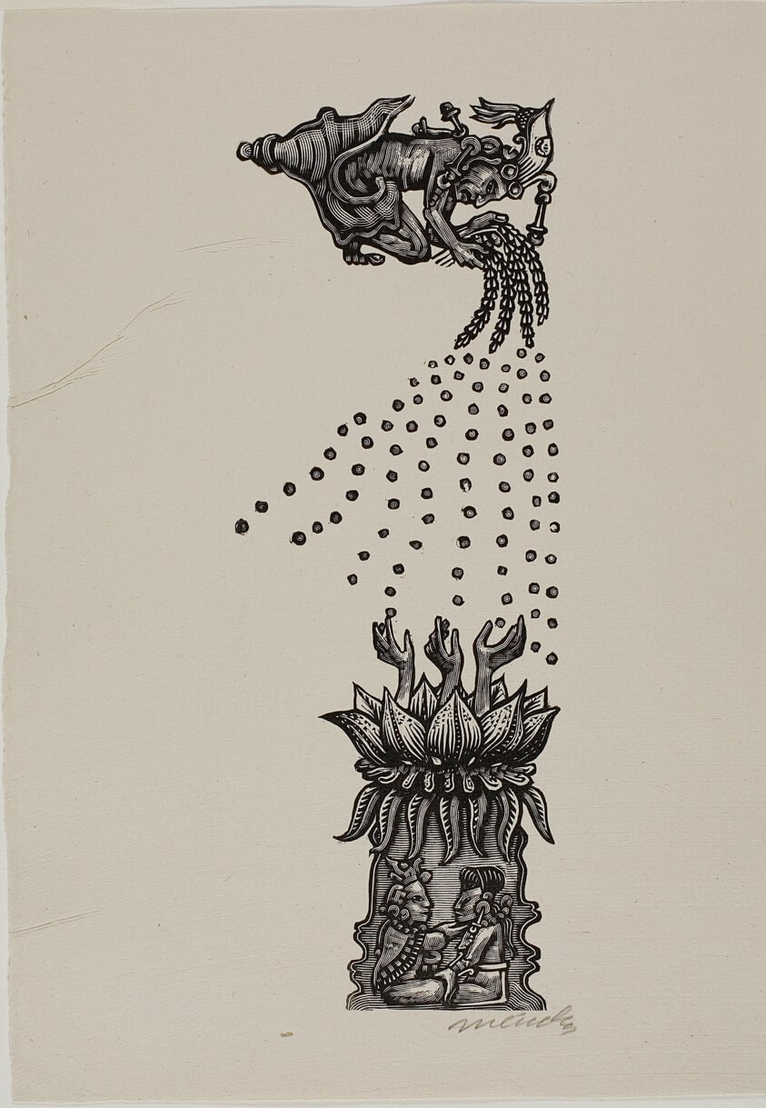Pollen, plate 10 from Méndez: 25 Prints