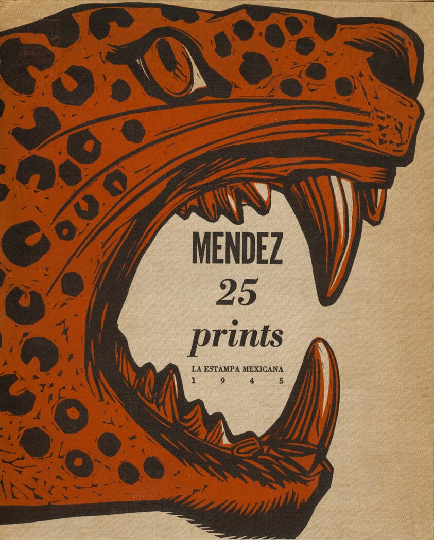 Portfolio Cover for Méndez: 25 Prints