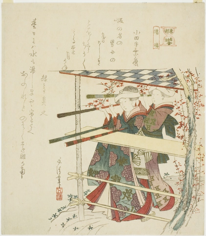 Yushima, from the series "A Comparison of Famous Things in the Eastern Capital (Toto meibutsu awase)"