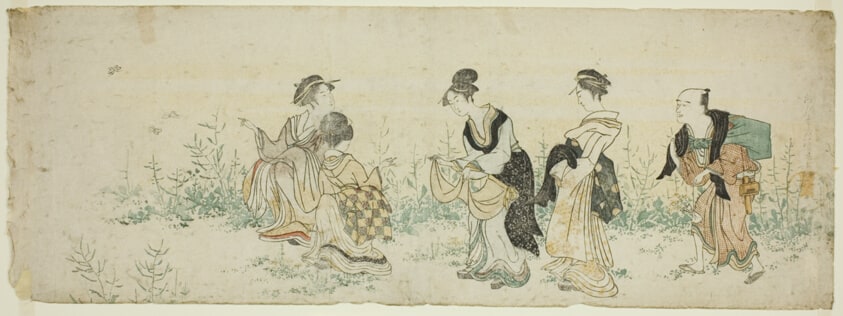 Gathering Spring Flowers