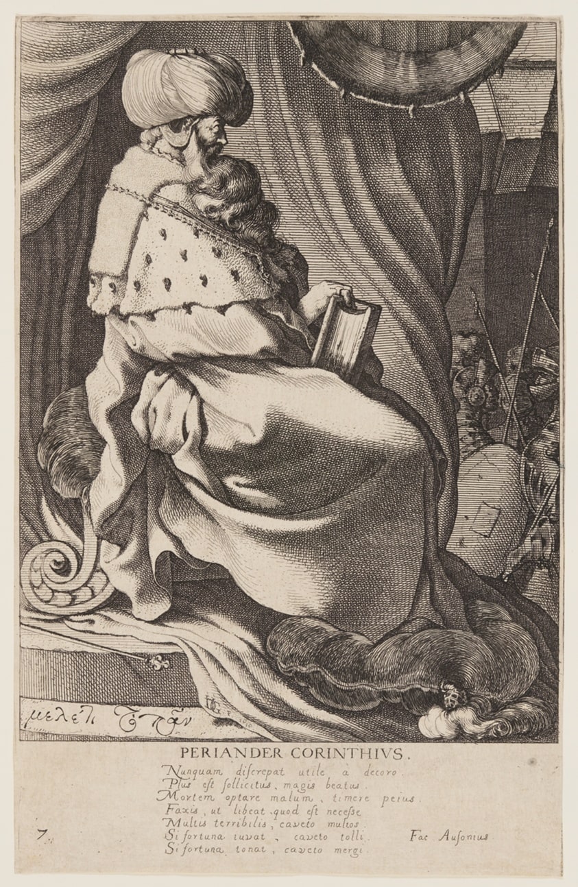 Periander Corinthius, from Seven Wise Men of Greece