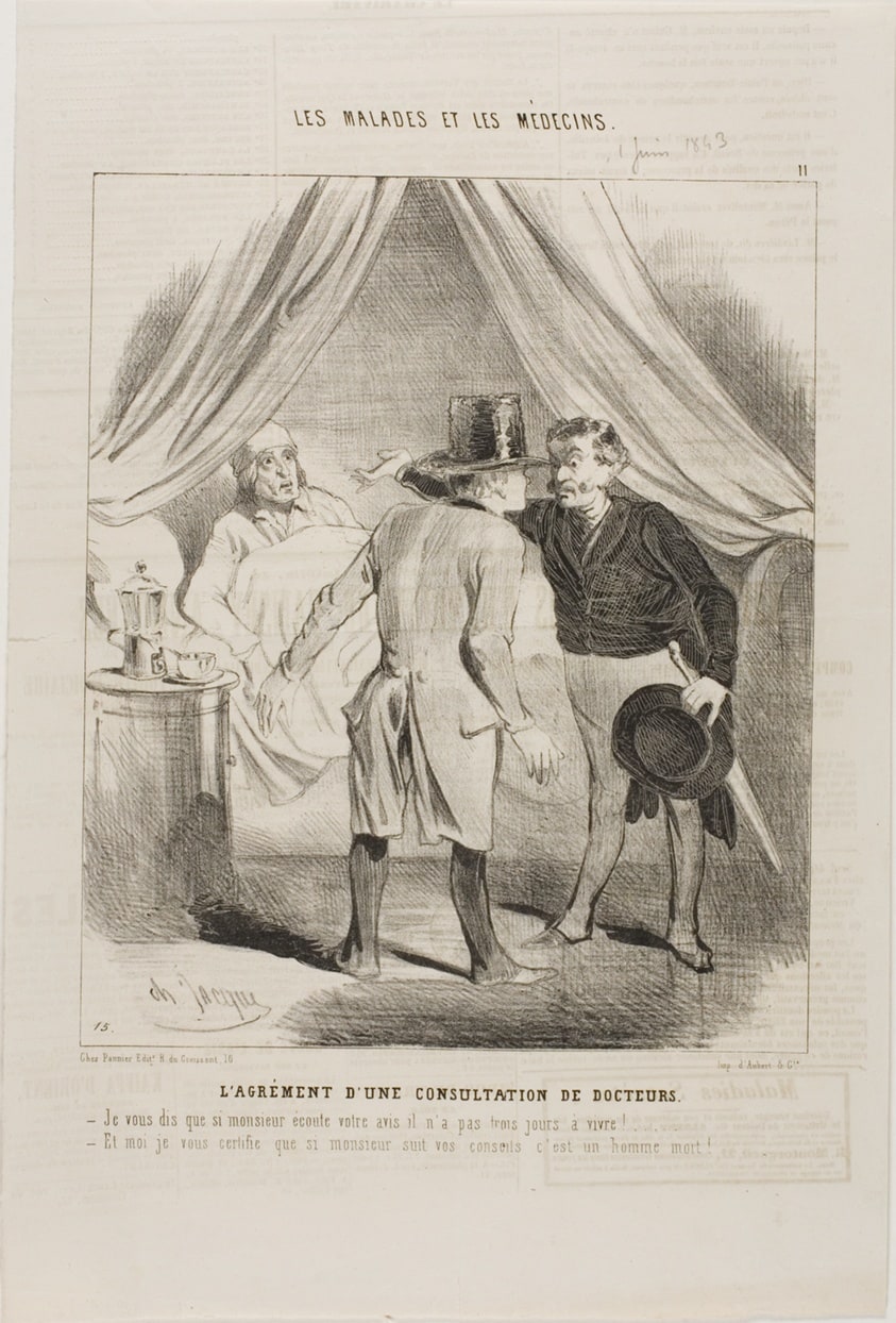 The Pleasure of a Doctors' Consultation (plate 11)