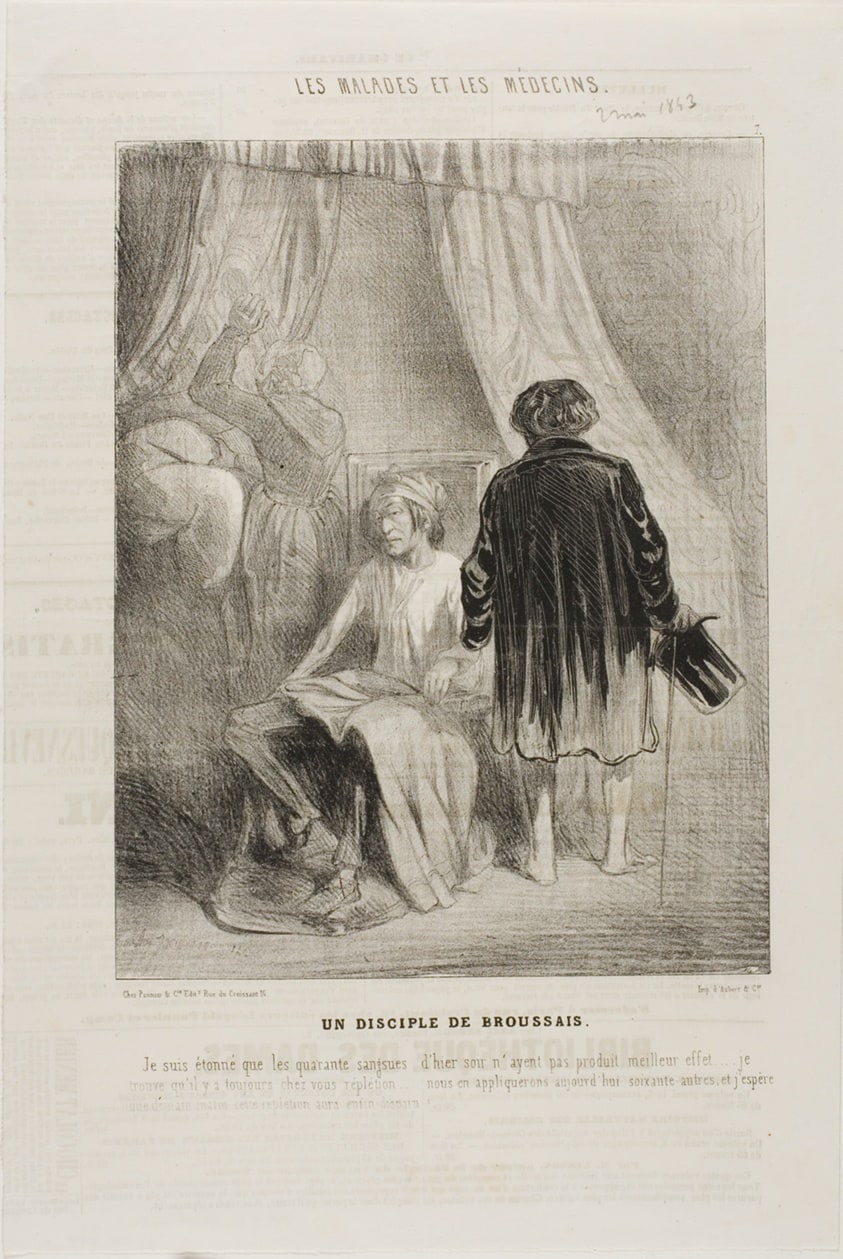 A Follower of Broussais (plate 7)