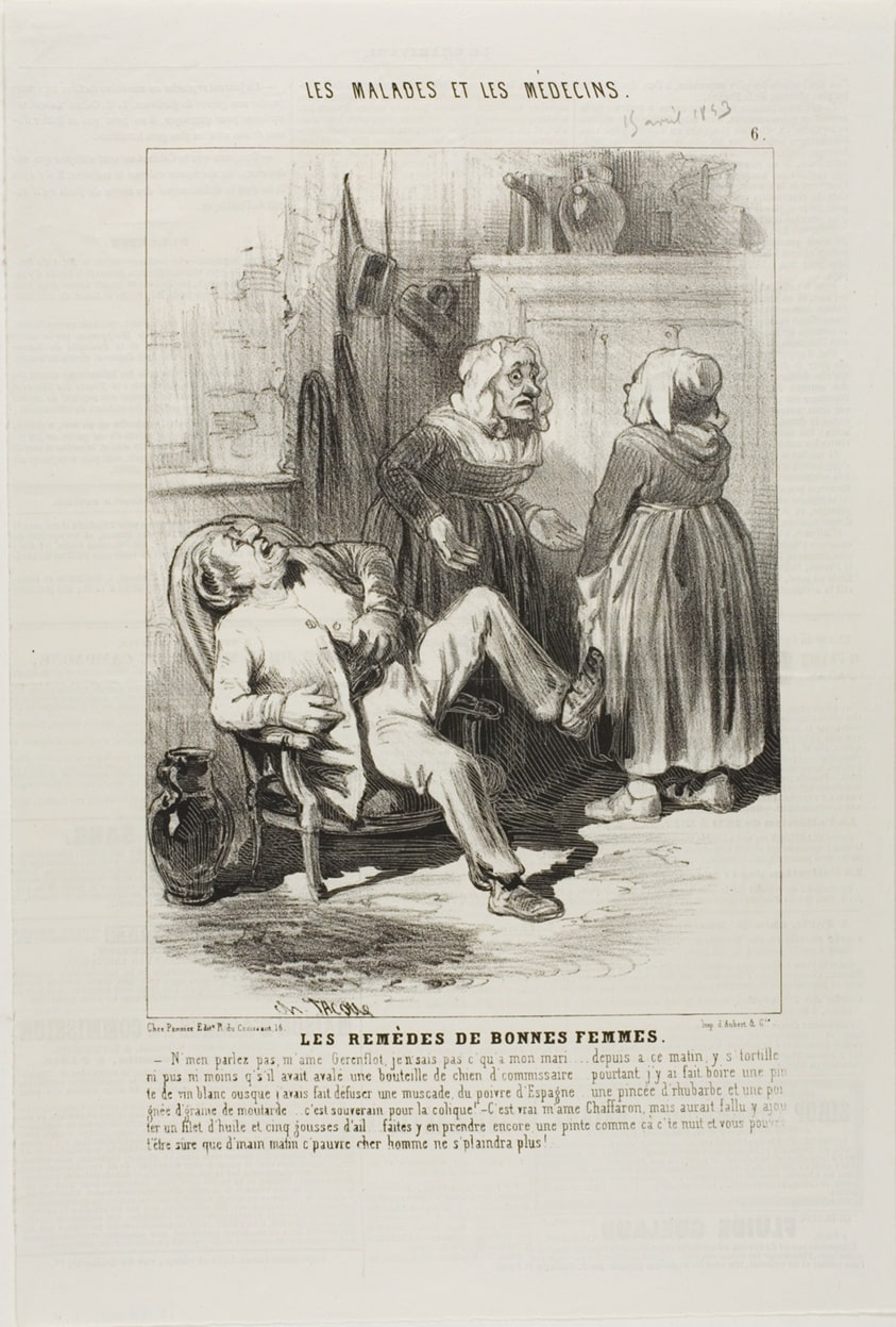 Old Womens' Remedies (plate 6)