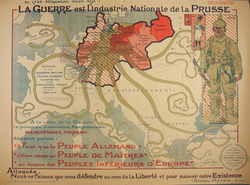 War is the National Industry of Prussia